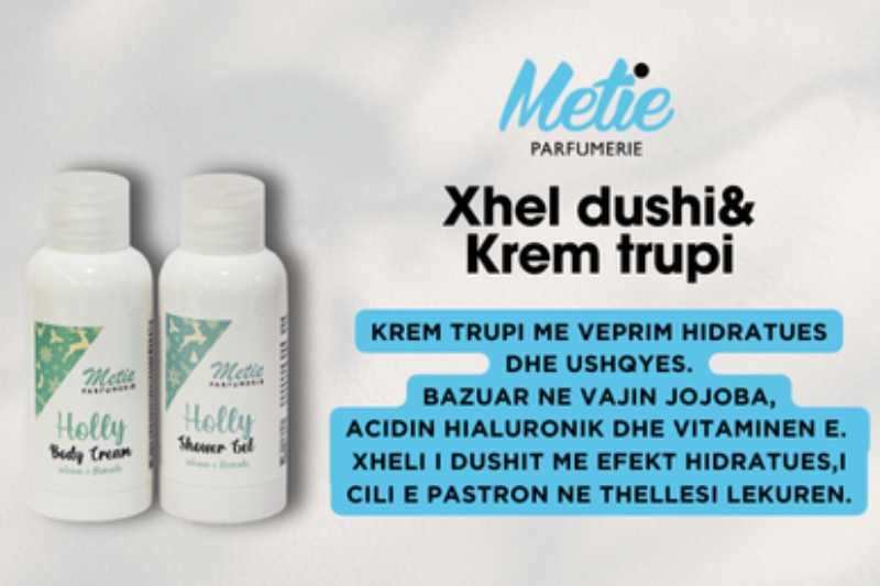 Xhel dushi, Krem trupi, Vaj jojoba, Acid hialuronik, Vitaminë E, Hidrati...