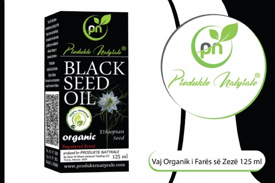 Organic Black Seed Oil Nigella Sativa 125 Ml, Vaj Organik I Fares Se Zez...